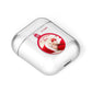 First Christmas Personalised Photo AirPods Case Laid Flat
