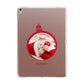 First Christmas Personalised Photo Apple iPad Rose Gold Case