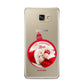 First Christmas Personalised Photo Samsung Galaxy A9 2016 Case on gold phone