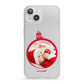 First Christmas Personalised Photo iPhone 13 Clear Bumper Case