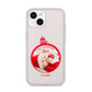 First Christmas Personalised Photo iPhone 14 Clear Tough Case Starlight