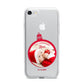First Christmas Personalised Photo iPhone 7 Bumper Case on Silver iPhone