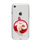 First Christmas Personalised Photo iPhone 8 Bumper Case on Silver iPhone