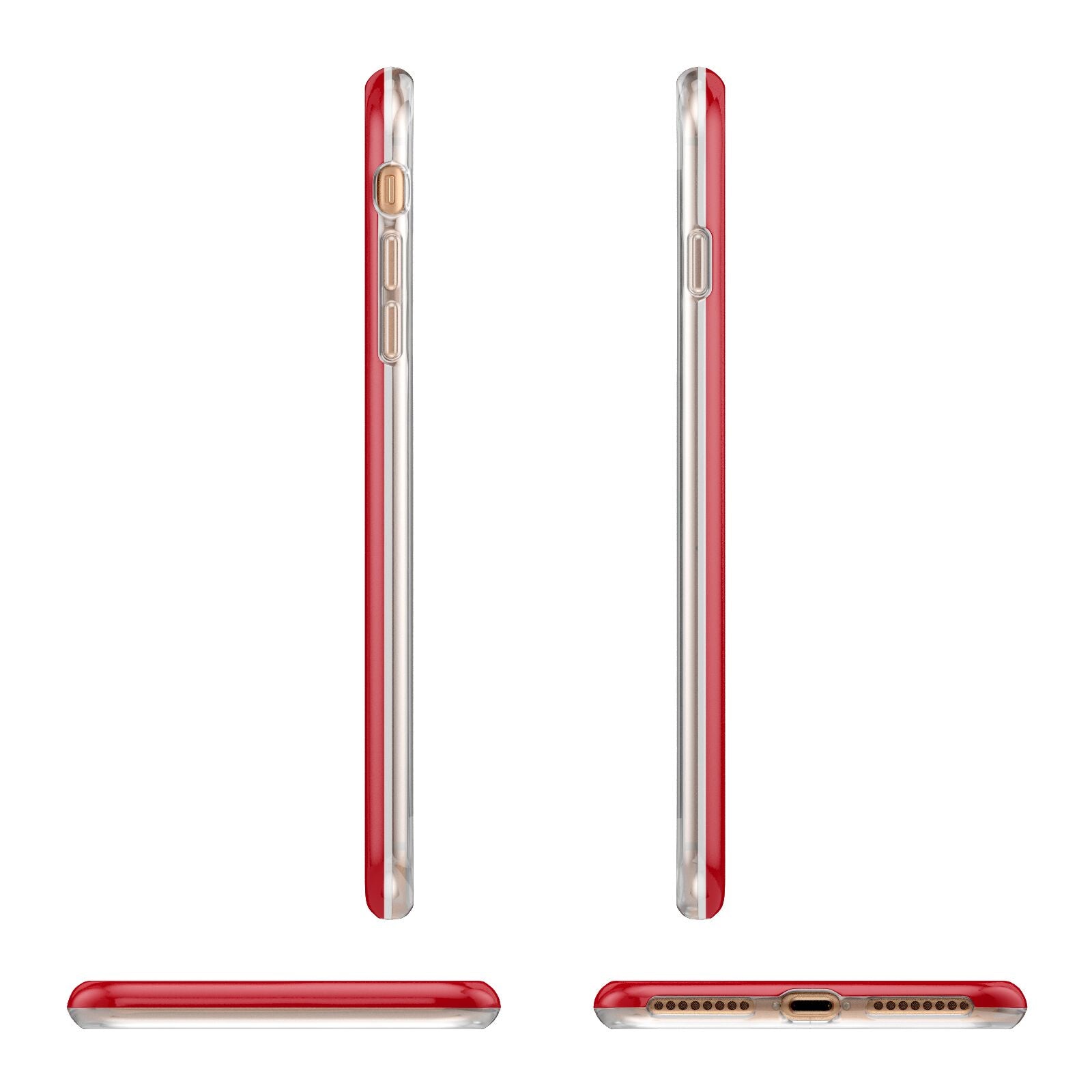 First Class Apple iPhone 7 8 Plus 3D Wrap Tough Case Alternative Image Angles