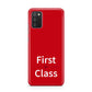 First Class Samsung A02s Case