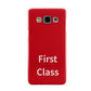 First Class Samsung Galaxy A3 Case