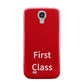 First Class Samsung Galaxy S4 Case