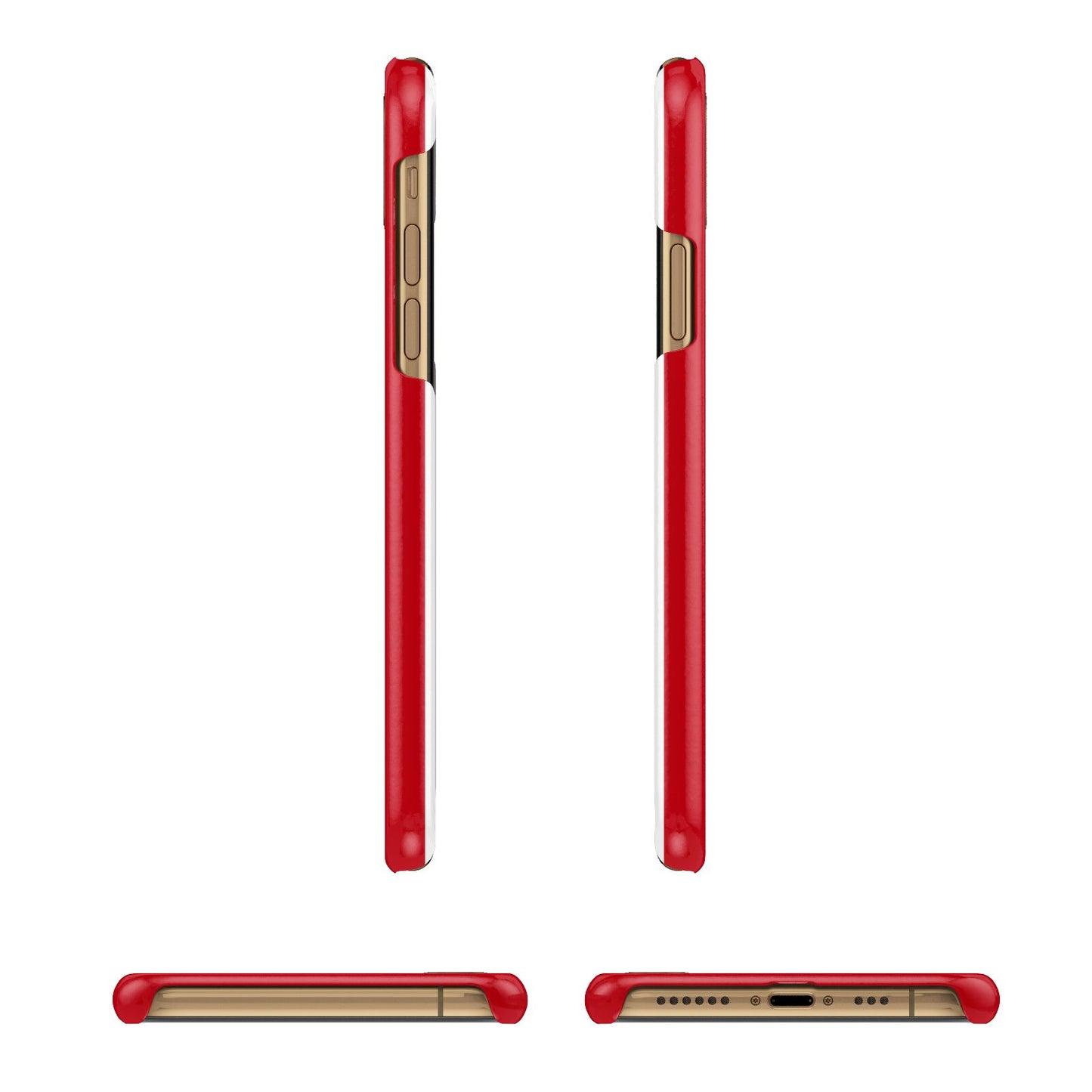 First Class iPhone 11 3D Snap Case Angle Images