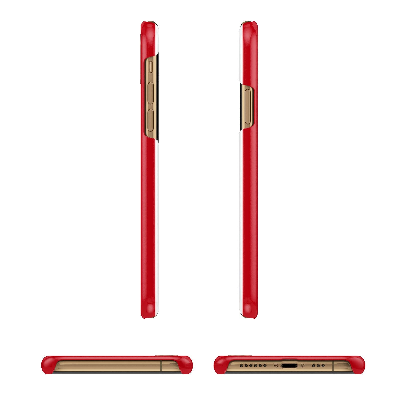 First Class iPhone 11 3D Snap Case Angle Images