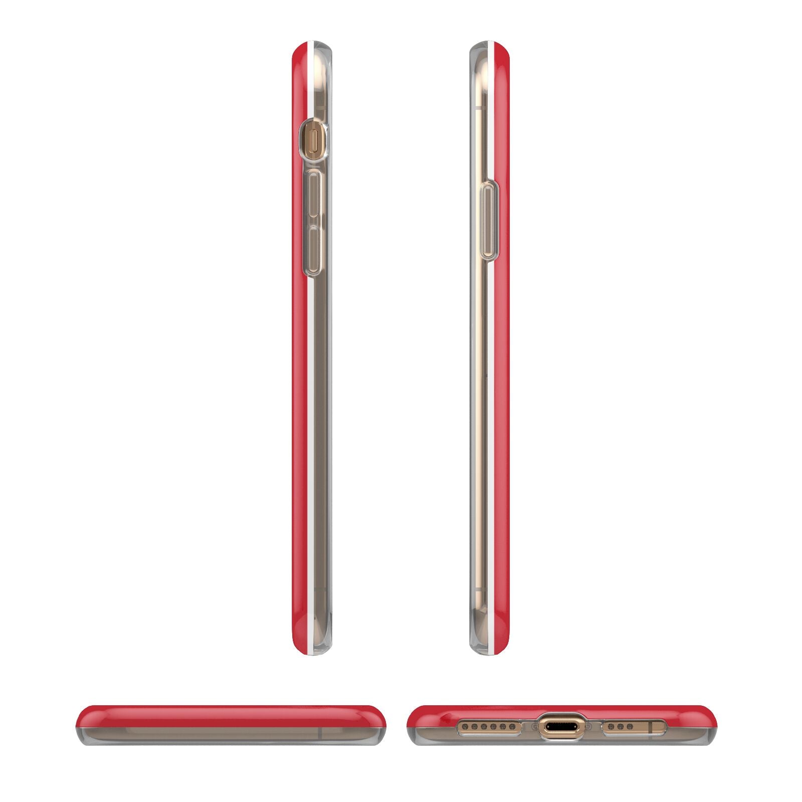 First Class iPhone 11 3D Tough Case Angle Images