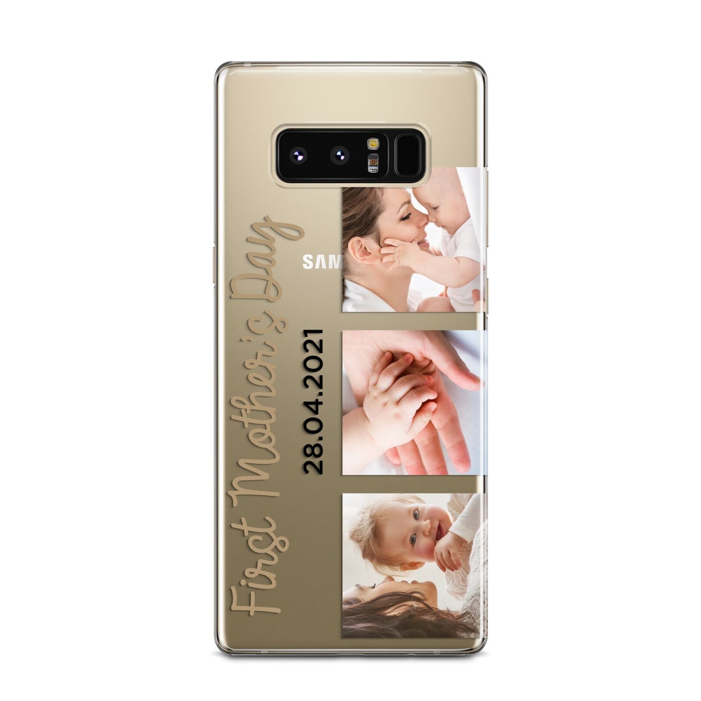First Mothers Day Photo Samsung Galaxy Note 8 Case