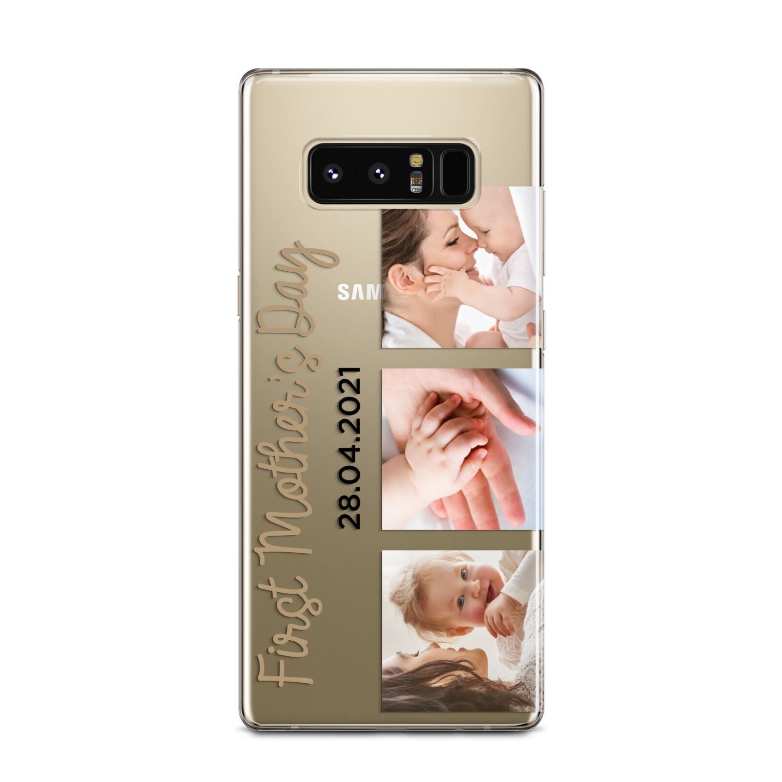 First Mothers Day Photo Samsung Galaxy Note 8 Case