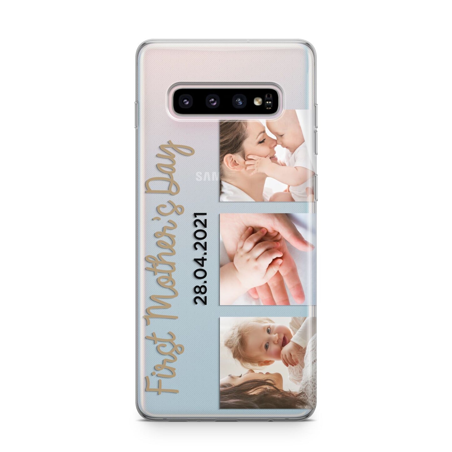 First Mothers Day Photo Samsung Galaxy S10 Plus Case