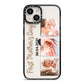 First Mothers Day Photo iPhone 14 Black Impact Case on Silver phone