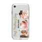 First Mothers Day Photo iPhone 8 Bumper Case on Silver iPhone