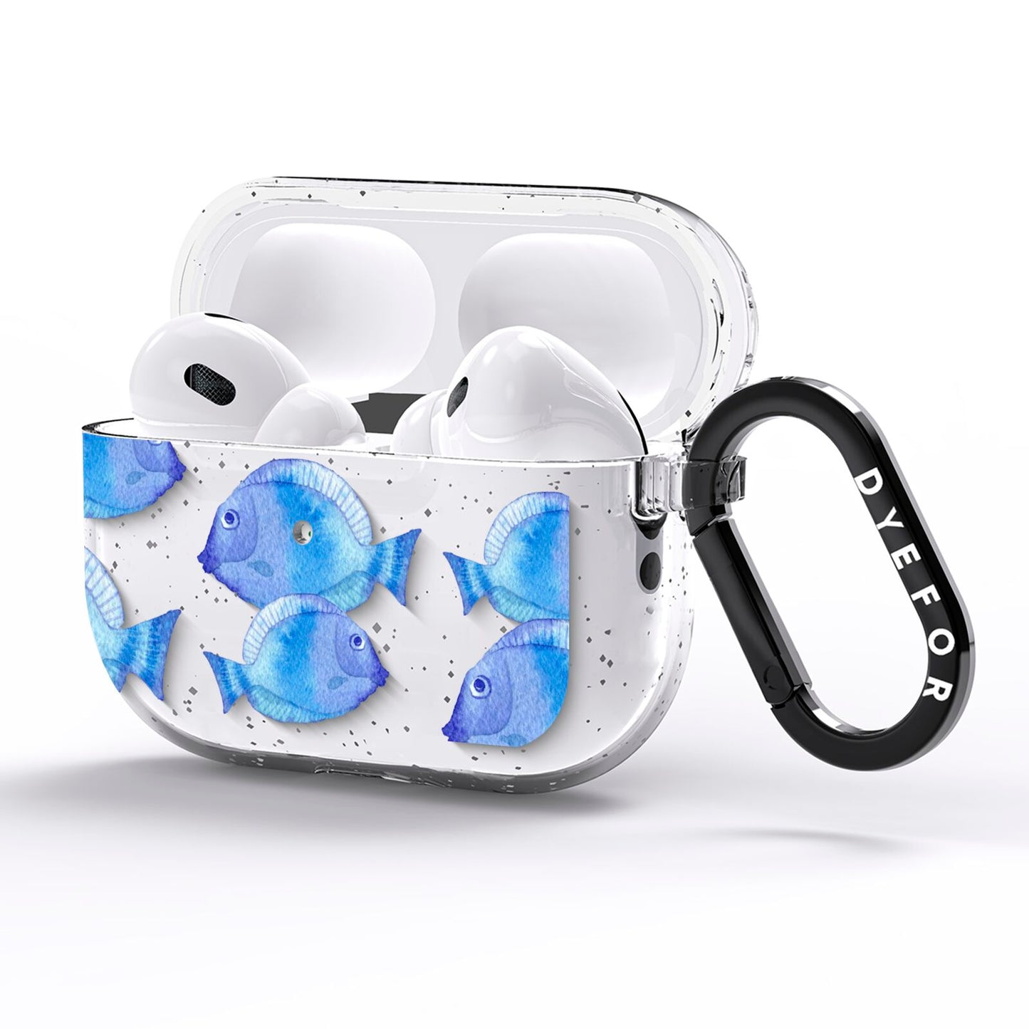 Fish AirPods Pro Glitter Case Side Image