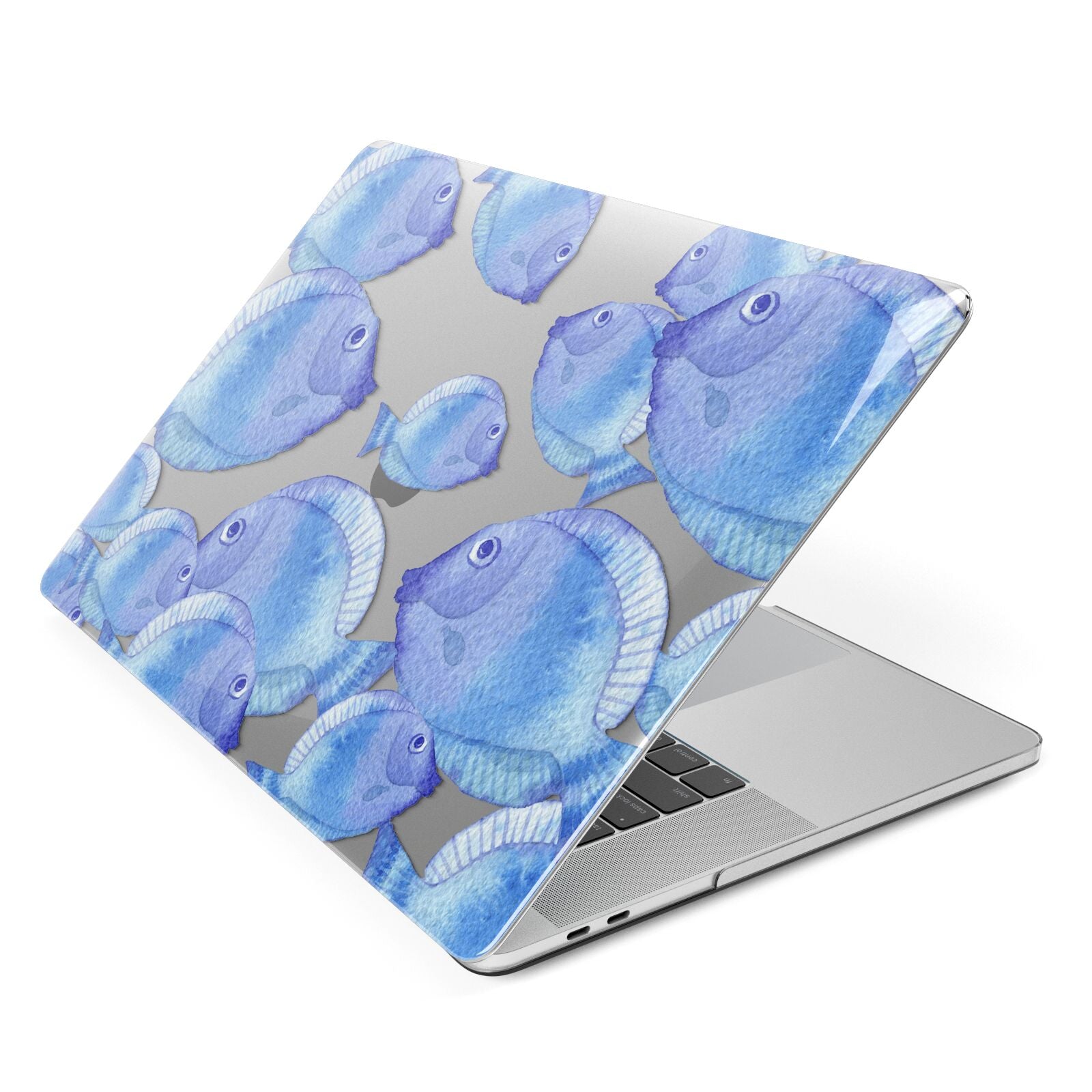 Fish Apple MacBook Case Side View
