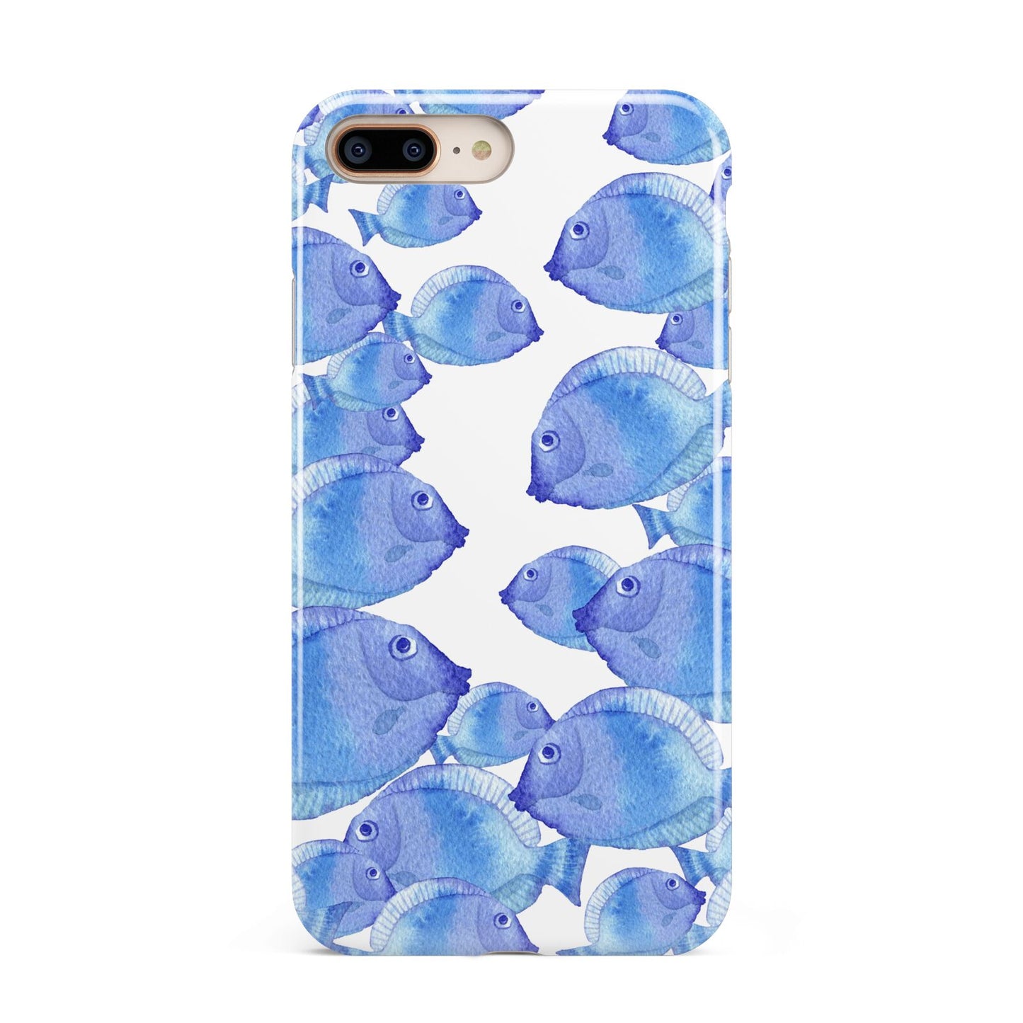 Fish Apple iPhone 7 8 Plus 3D Tough Case