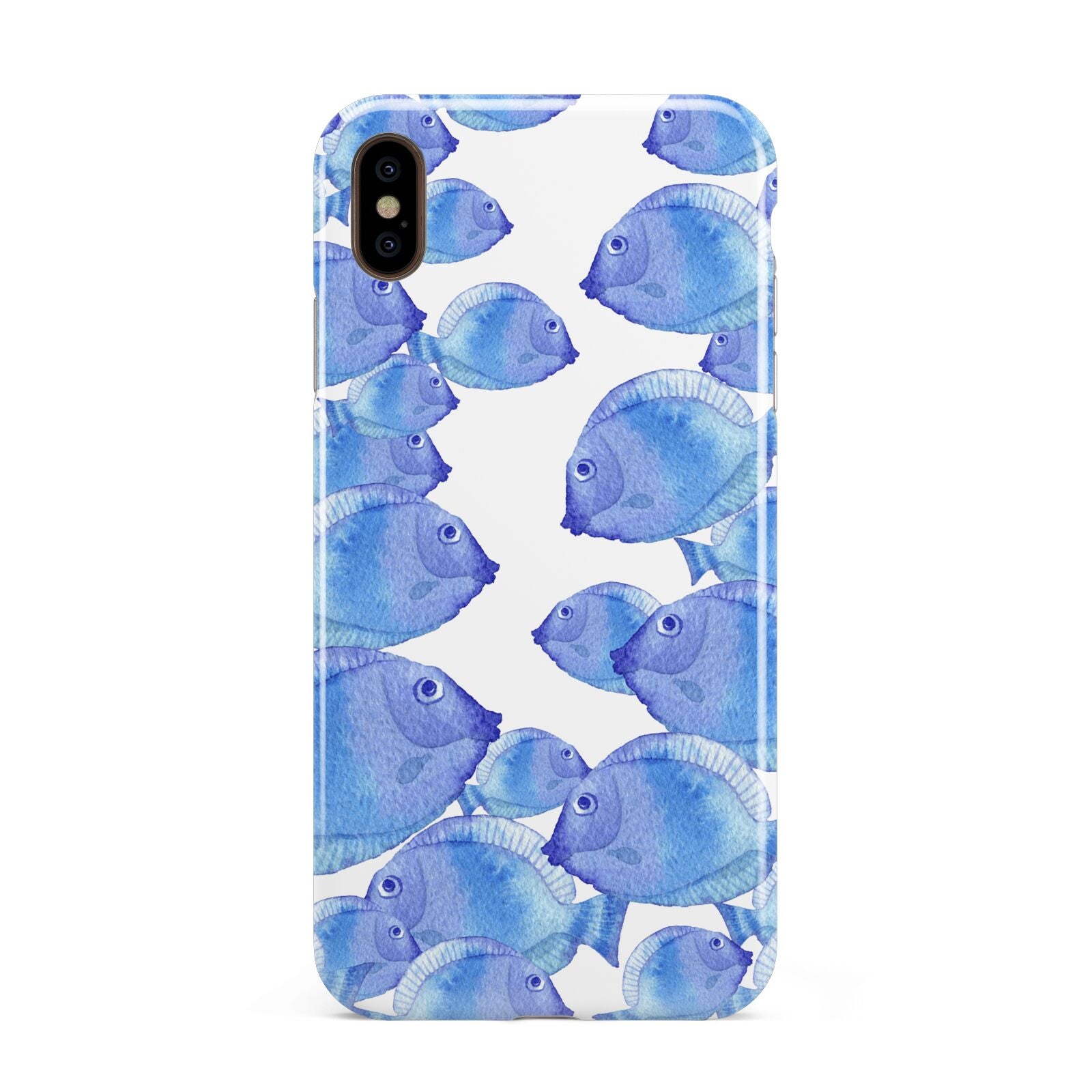 Fish Apple iPhone Xs Max 3D Tough Case