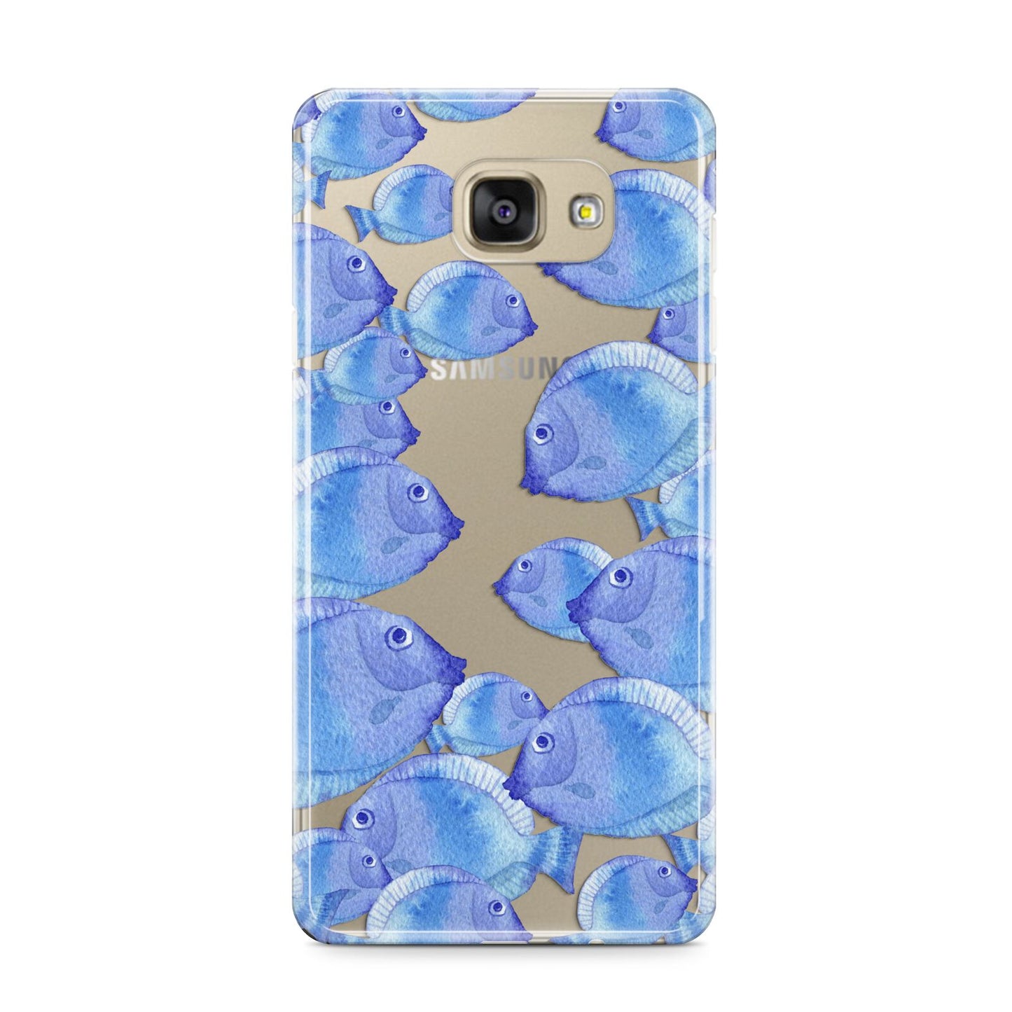 Fish Samsung Galaxy A9 2016 Case on gold phone