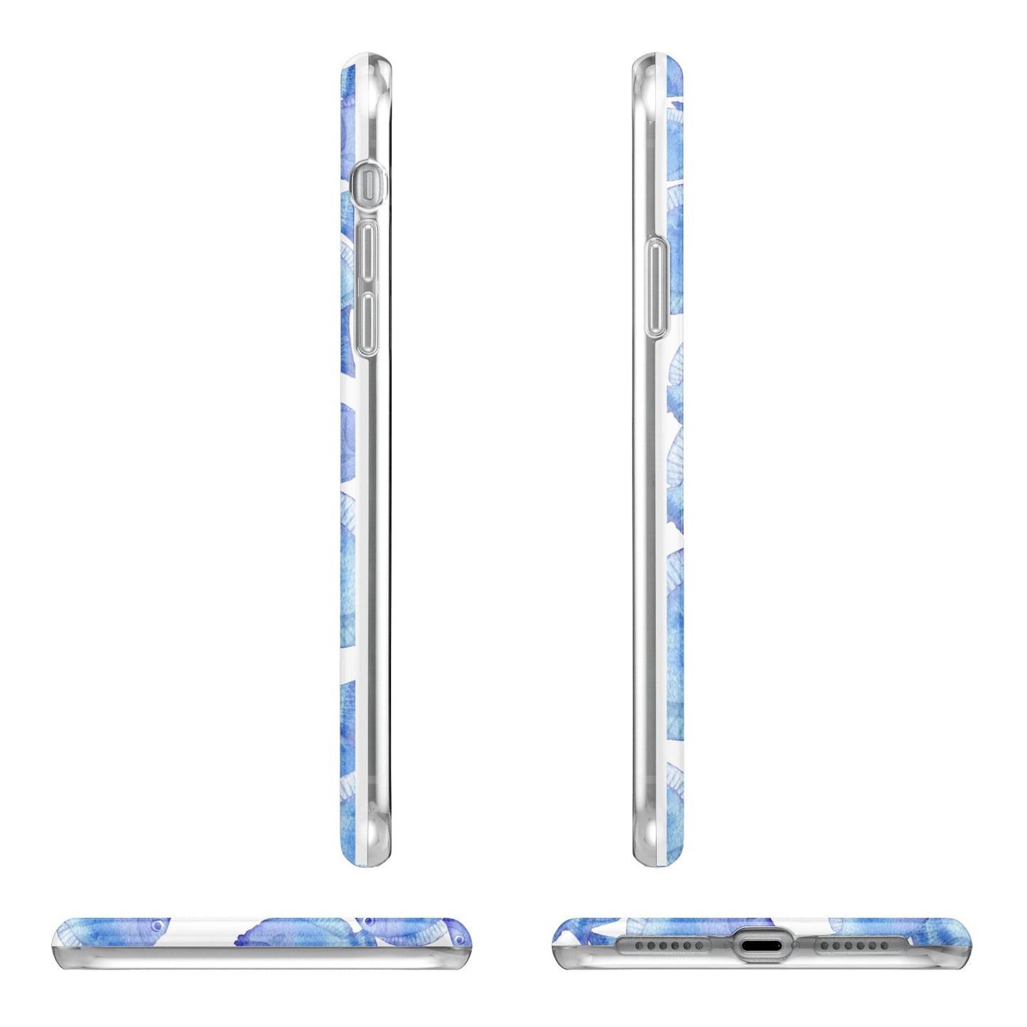 Fish iPhone 11 Pro 3D Tough Case Angle Images