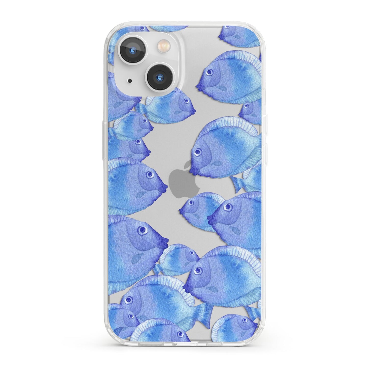 Fish iPhone 13 Clear Bumper Case