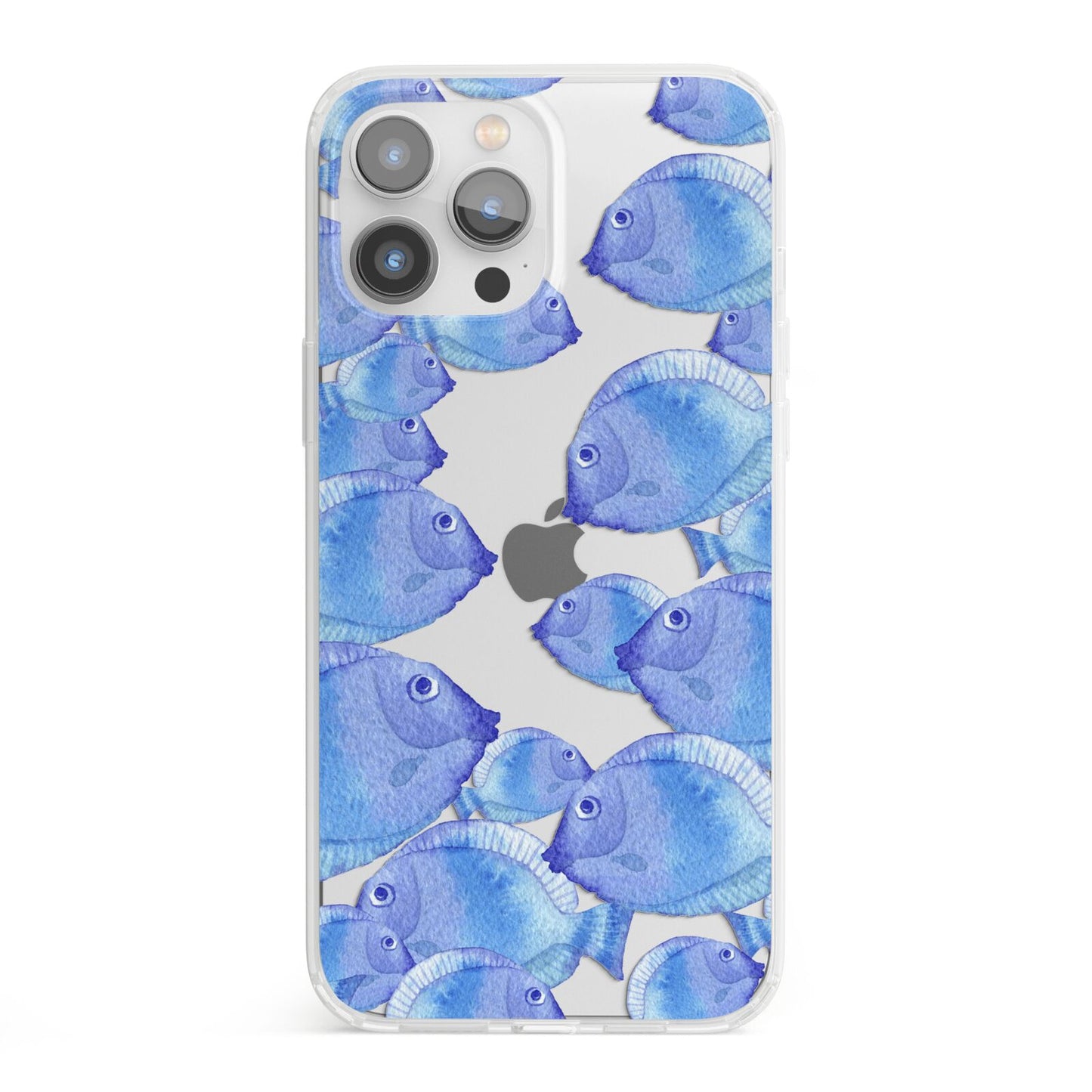 Fish iPhone 13 Pro Max Clear Bumper Case
