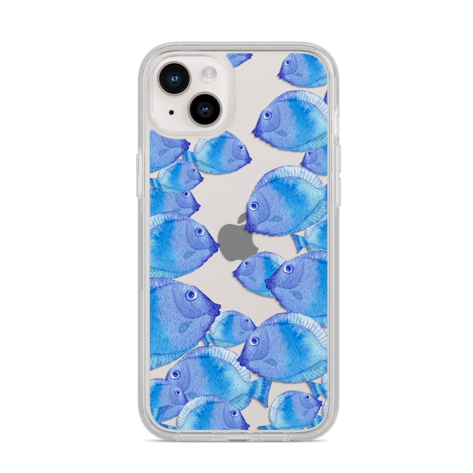 Fish iPhone 14 Plus Clear Tough Case Starlight