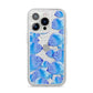 Fish iPhone 14 Pro Glitter Tough Case Silver