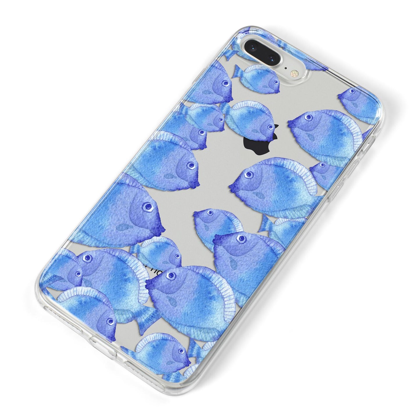 Fish iPhone 8 Plus Bumper Case on Silver iPhone Alternative Image