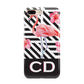 Flamingo Black Geometric Apple iPhone 7 8 Plus 3D Tough Case