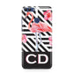 Flamingo Black Geometric Huawei P Smart Case