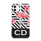 Flamingo Black Geometric iPhone 11 3D Tough Case