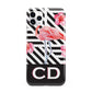 Flamingo Black Geometric iPhone 11 Pro Max 3D Tough Case