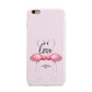 Flamingo Valentines Day Apple iPhone 6 Plus 3D Tough Case