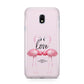 Flamingo Valentines Day Samsung Galaxy J3 2017 Case