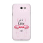 Flamingo Valentines Day Samsung Galaxy J7 2017 Case