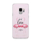 Flamingo Valentines Day Samsung Galaxy S9 Case