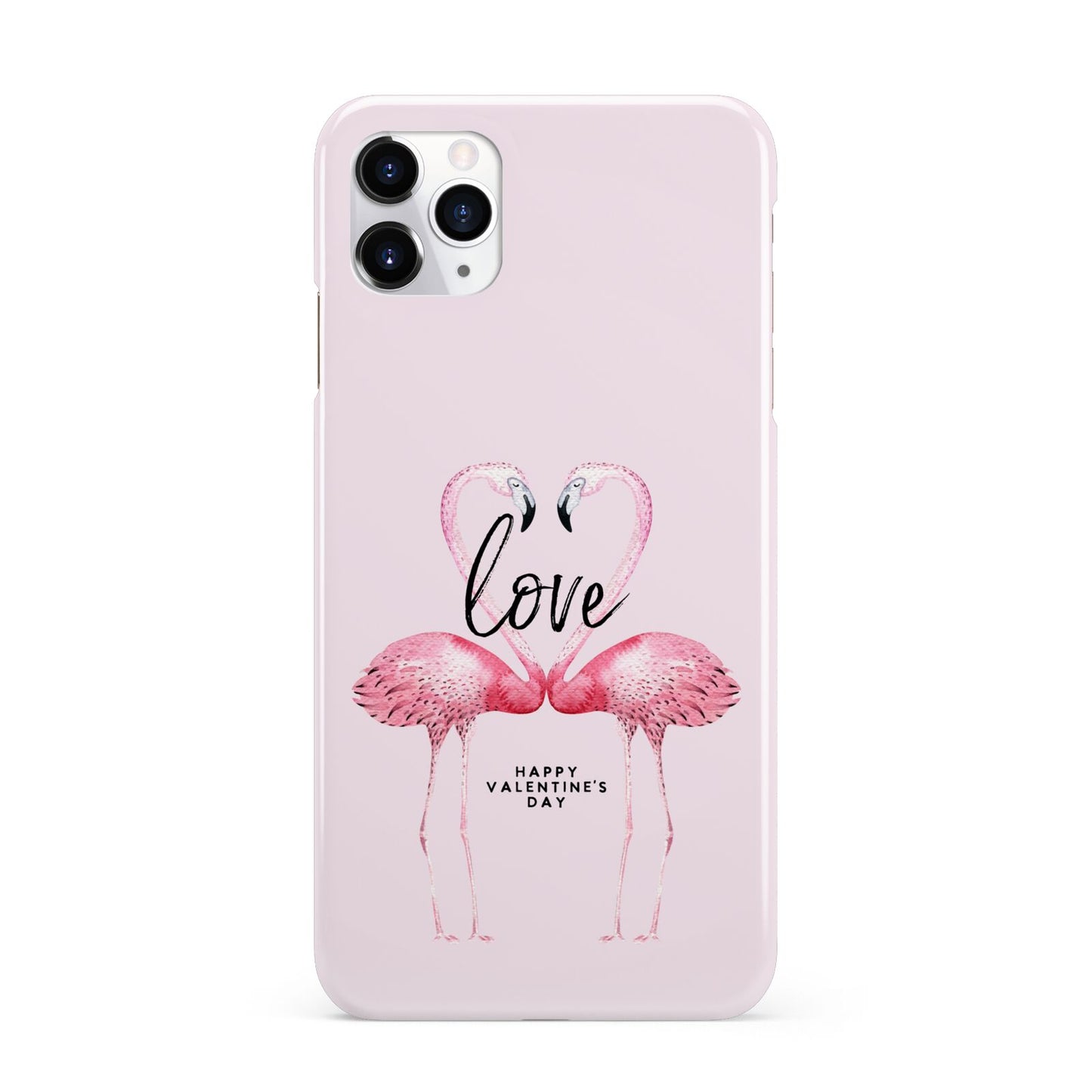 Flamingo Valentines Day iPhone 11 Pro Max 3D Snap Case