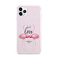 Flamingo Valentines Day iPhone 11 Pro Max 3D Tough Case