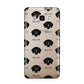 Flat Coated Retriever Icon with Name Samsung Galaxy J7 2016 Case on gold phone