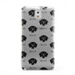 Flat Coated Retriever Icon with Name Samsung Galaxy Note 3 Case