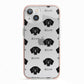 Flat Coated Retriever Icon with Name iPhone 13 TPU Impact Case with Pink Edges