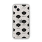 Flat Coated Retriever Icon with Name iPhone 14 Plus Glitter Tough Case Starlight