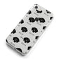 Flat Coated Retriever Icon with Name iPhone 8 Bumper Case on Silver iPhone Alternative Image
