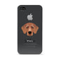 Flat Coated Retriever Personalised Apple iPhone 4s Case