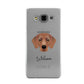 Flat Coated Retriever Personalised Samsung Galaxy A3 Case