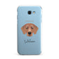 Flat Coated Retriever Personalised Samsung Galaxy A7 2017 Case