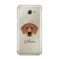 Flat Coated Retriever Personalised Samsung Galaxy A8 2016 Case