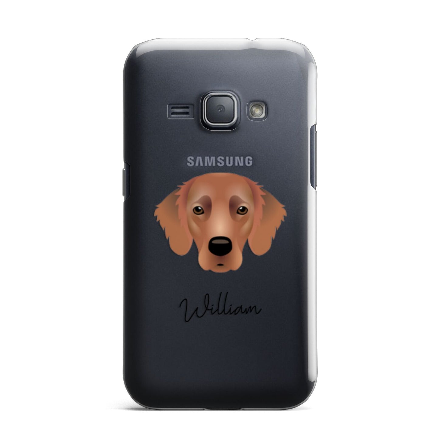 Flat Coated Retriever Personalised Samsung Galaxy J1 2016 Case